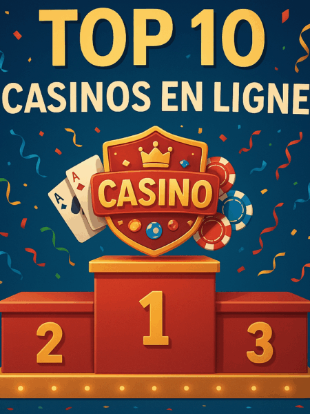 Top 10 des Meilleurs Casinos en Ligne avec Bonus France 2025